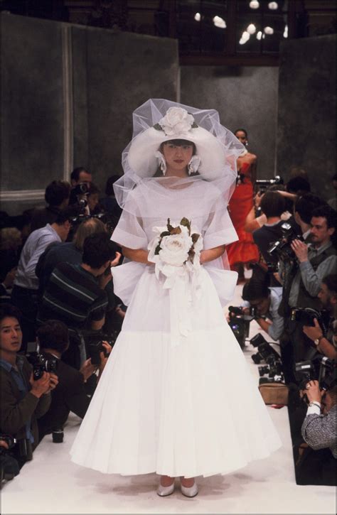 Dior wedding dresses from 1954